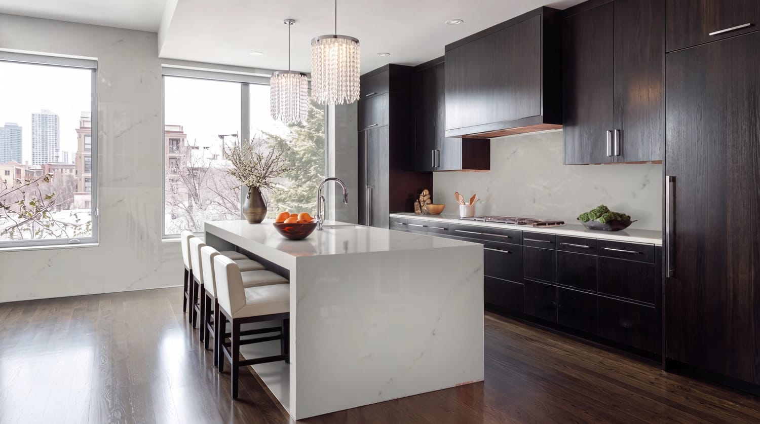 Engineered Quartz Slabs-  Sizes, Applications and Selection Guide