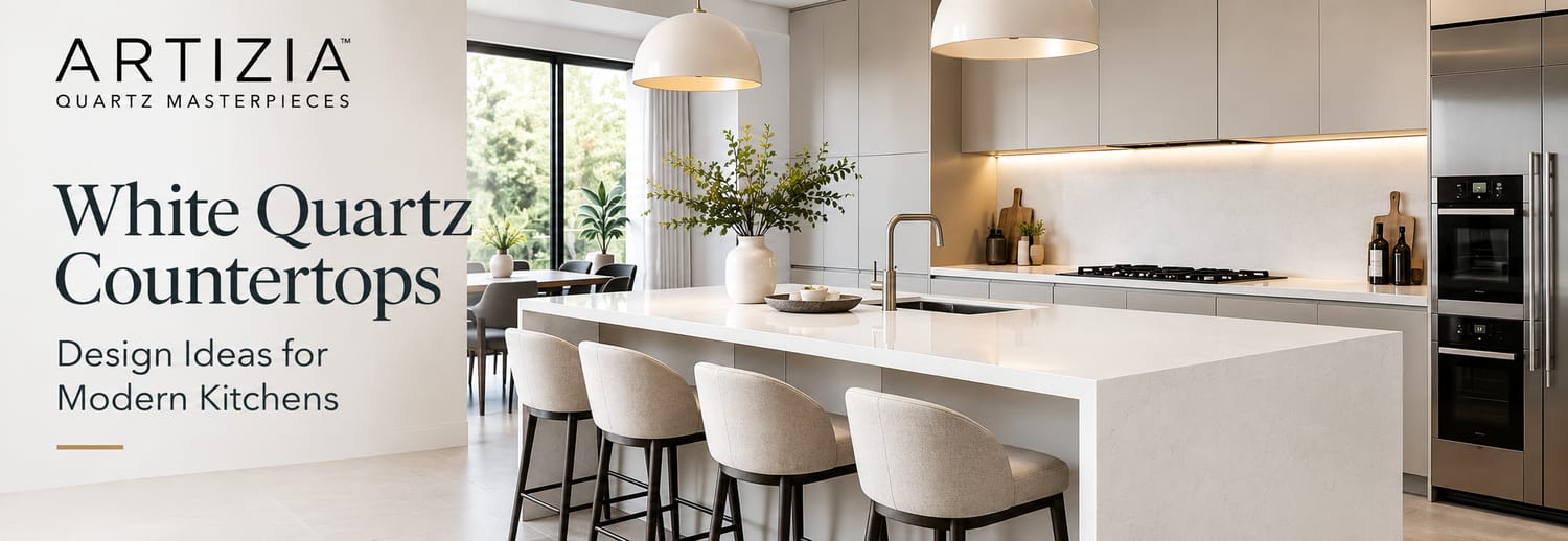 White Quartz Countertops: Design Ideas for Modern Kitchens